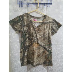 Women's Game Winner Camo Top Size M